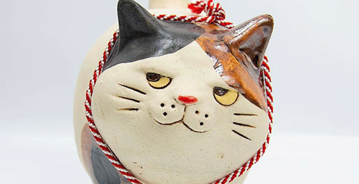 布施 猫 |貓形陶藝社