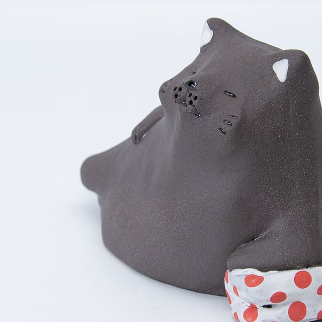 星期日渴睡貓 (黑色)