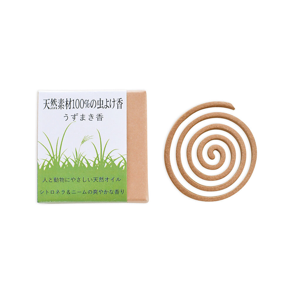 悠々庵 天然素材驅蟲線香圈