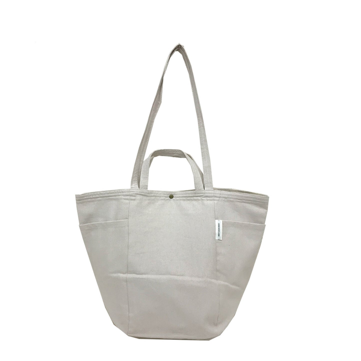 Solid Color 2-Way Handle Bag