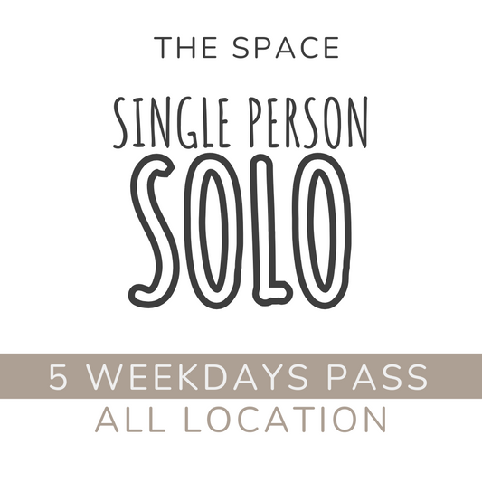 SOLO 5天平日套票(1個月期)