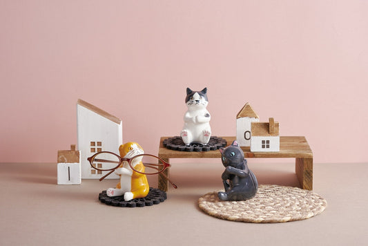 貓咪陶瓷眼鏡座