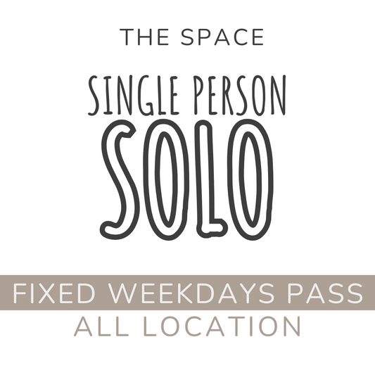 SOLO 自定日子月票 (所有地點|平日)