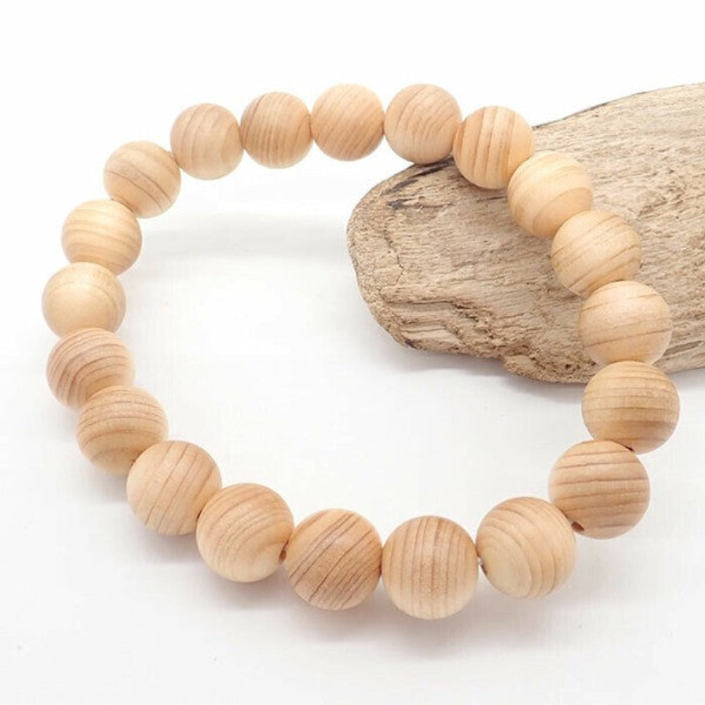 日本銘木 熊野本宮銀杏珠鍊-10mm