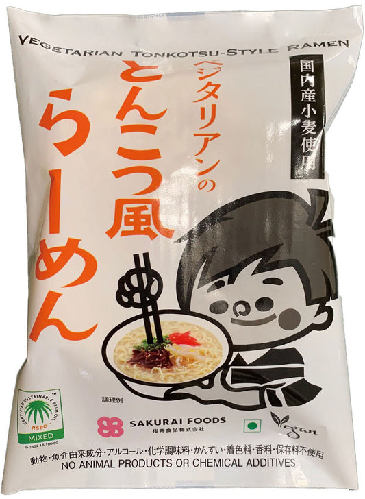 素食豬骨風拉麵