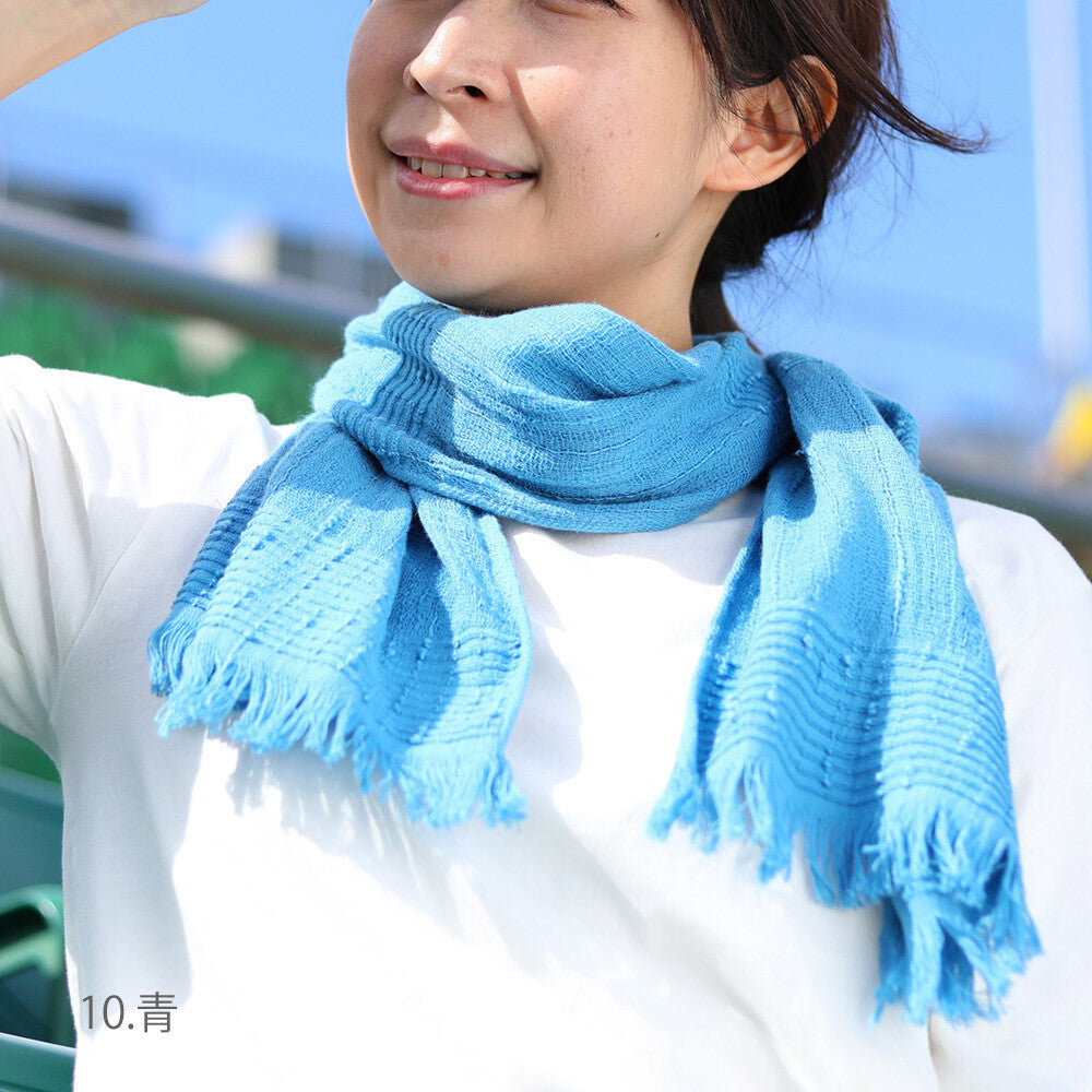 日本 今治防UV棉質圍巾