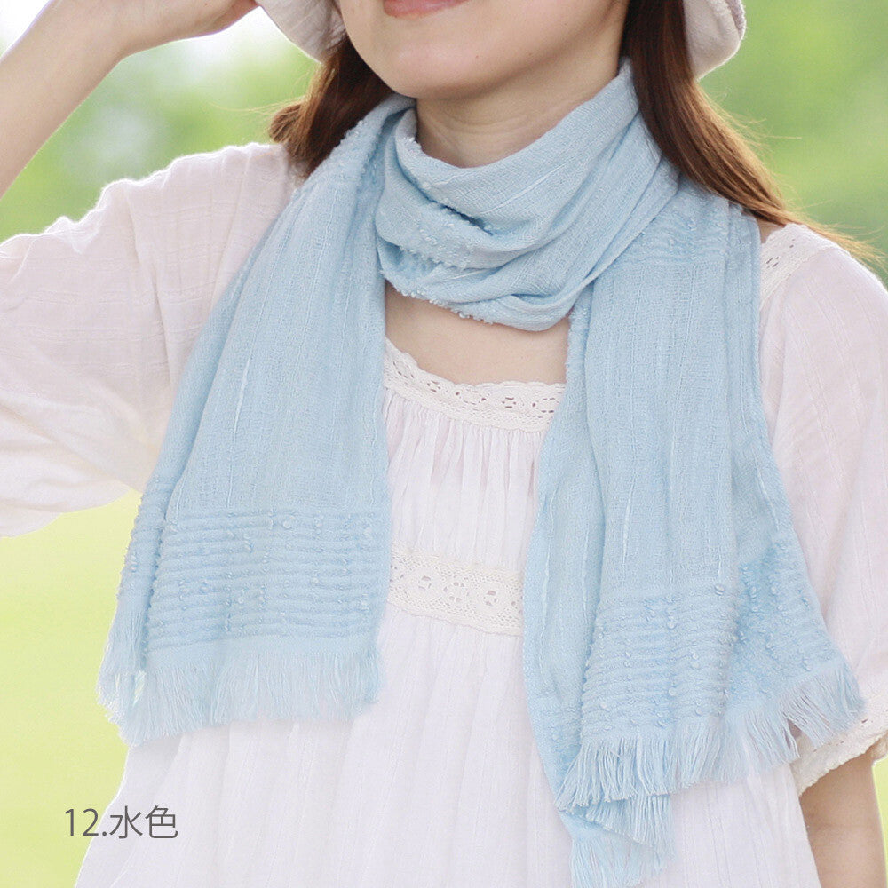 日本 今治防UV棉質圍巾