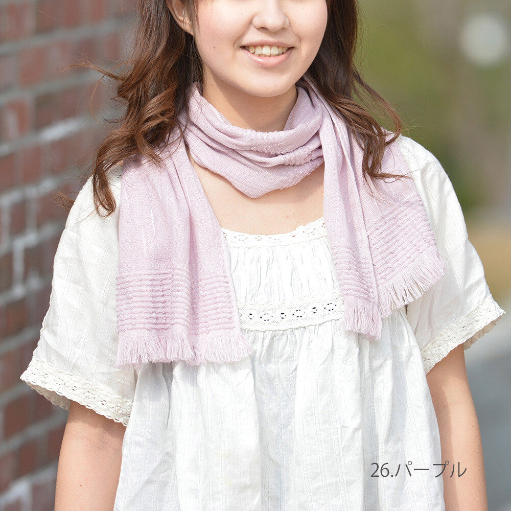 日本 今治防UV棉質圍巾