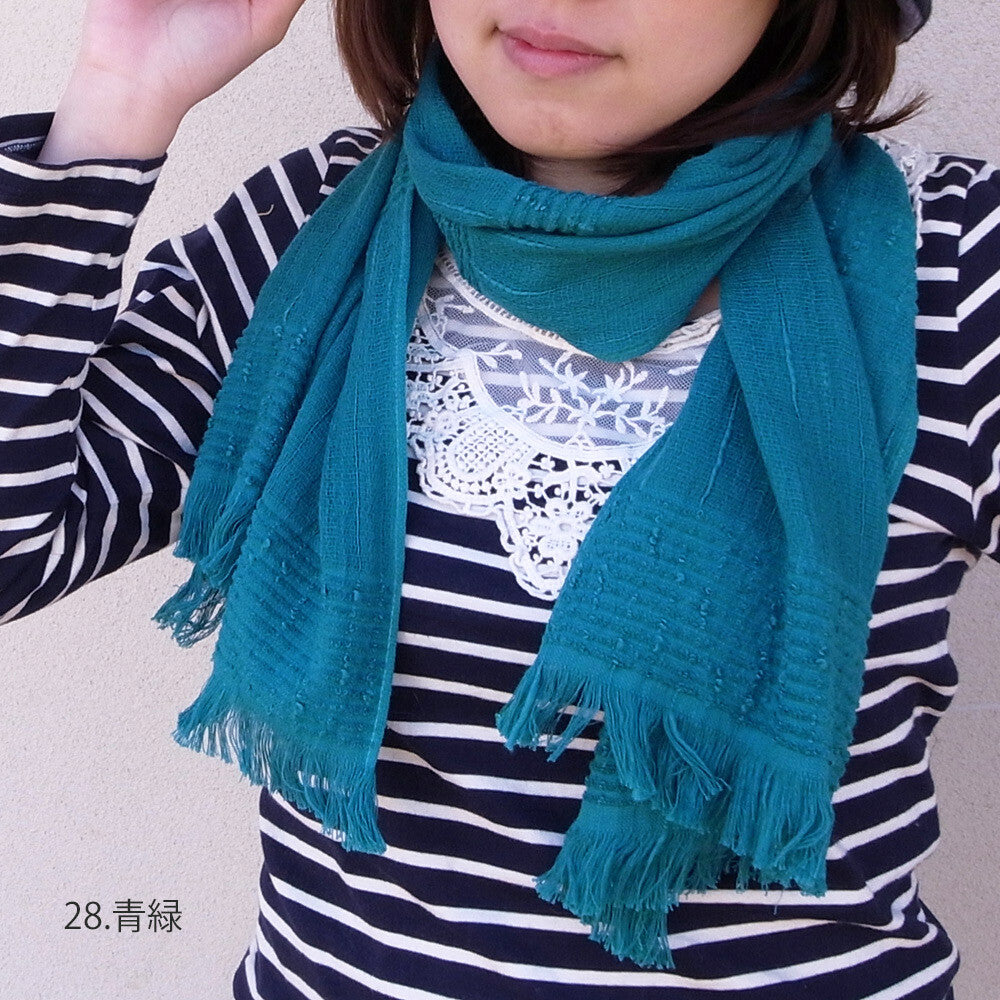 日本 今治防UV棉質圍巾