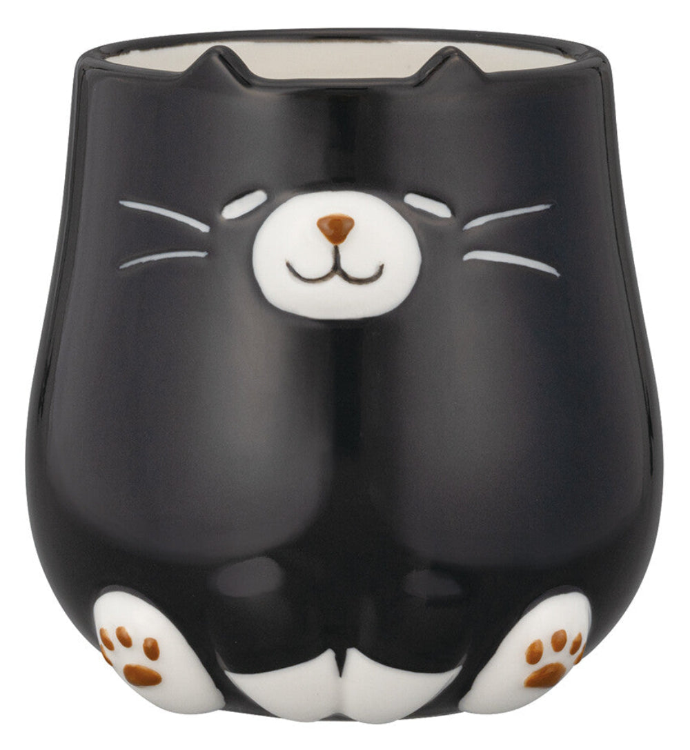 Relaxing Cat Coffee Cup with Ears