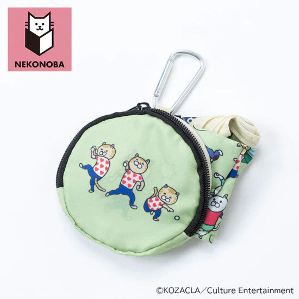 Cat pattern foldable eco-friendly bag