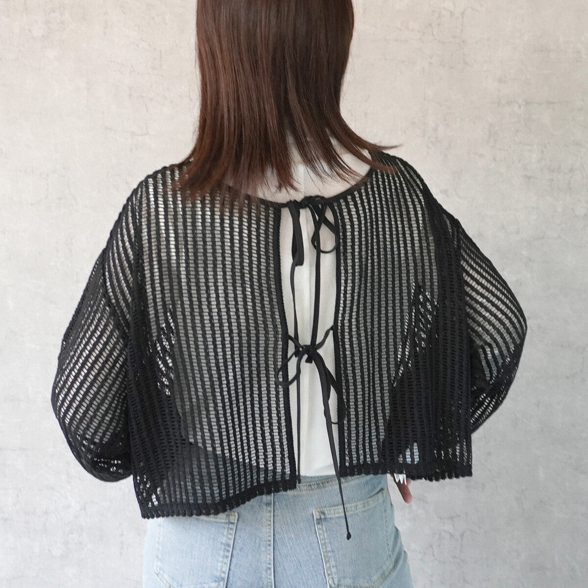 2 WAY two-way short cardigan jacket