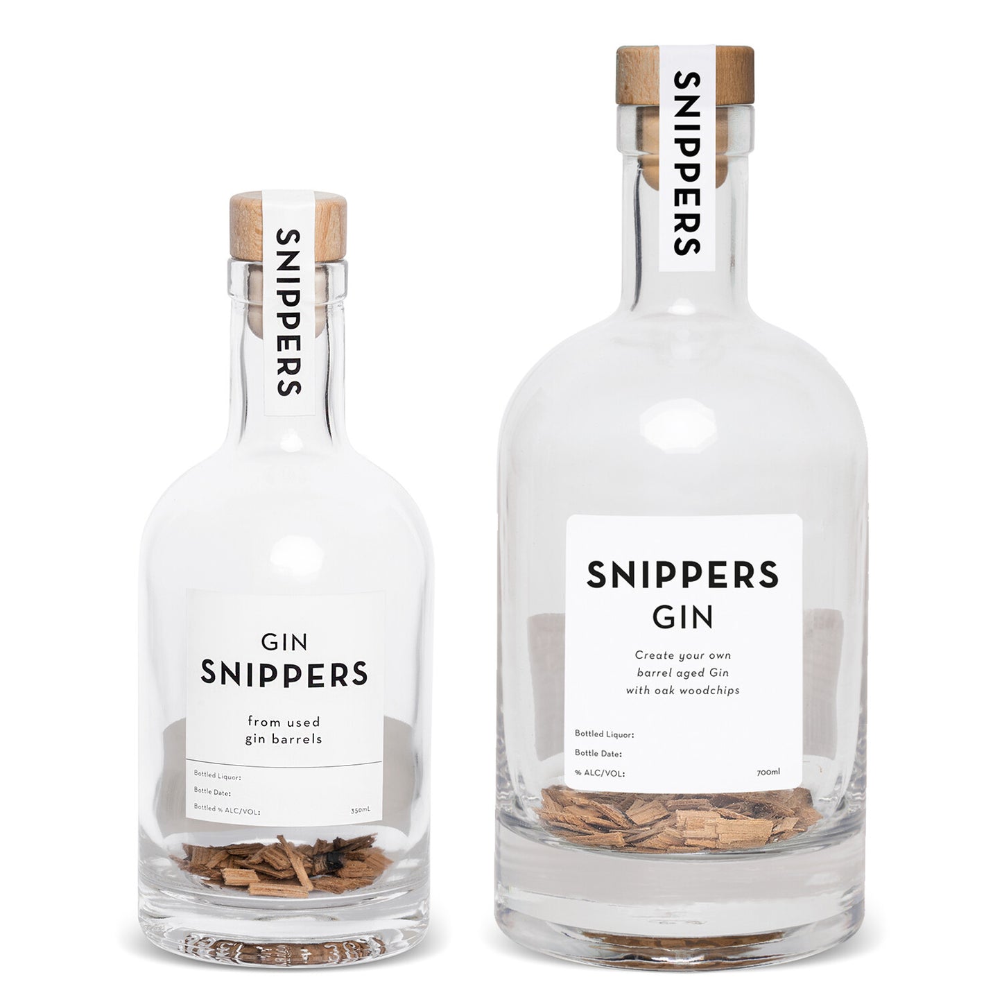 自宅熟成陳釀酒瓶 - 琴酒