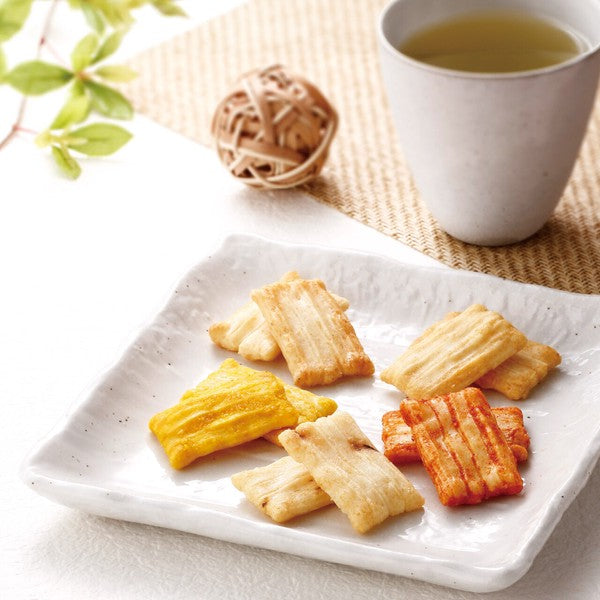 日本彩色蔬菜米餅禮盒-115g