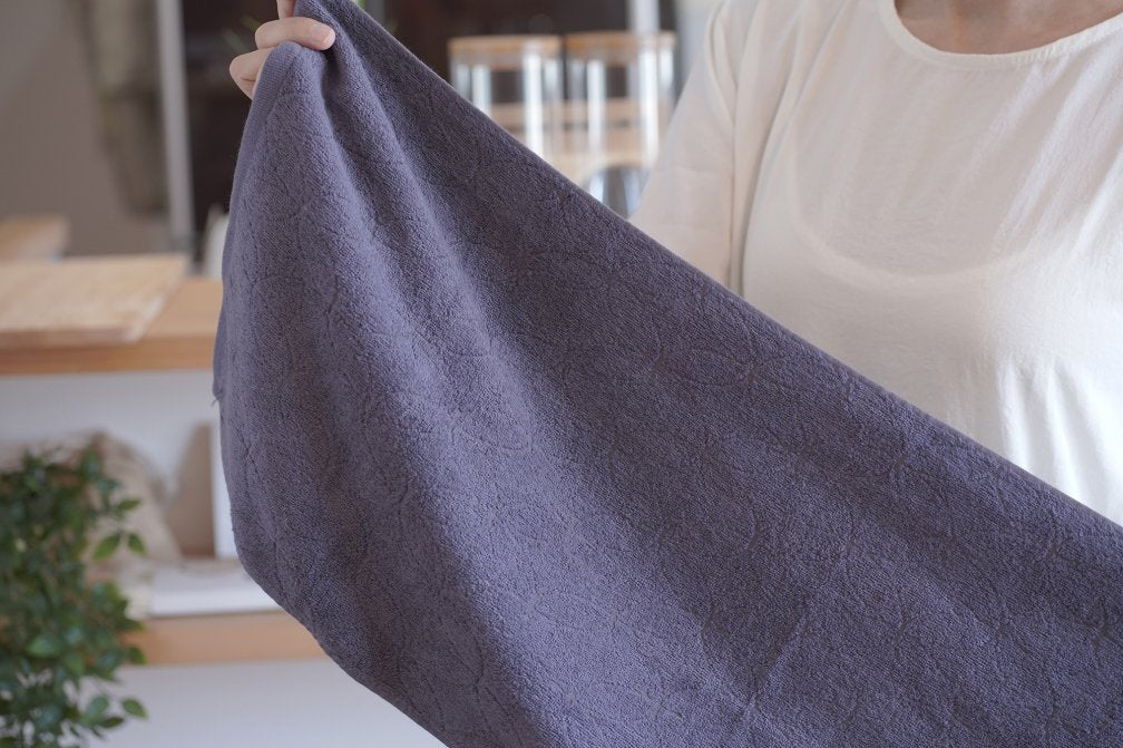 雫 Shizuku 天然染色紗巾 (25x90cm)