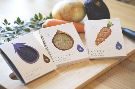 雫 Shizuku 天然染色毛巾 (25x25cm)