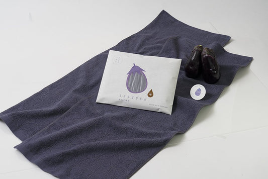 雫 Shizuku 天然染色毛巾 (34x85cm)