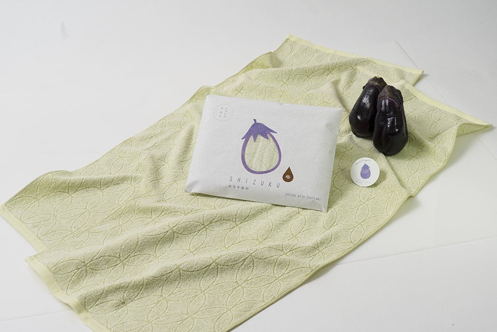 雫 Shizuku 天然染色毛巾 (34x85cm)