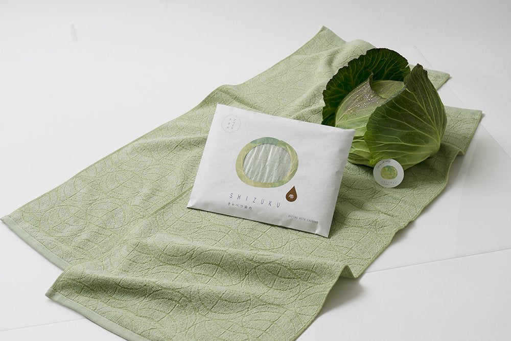 雫 Shizuku 天然染色毛巾 (34x85cm)