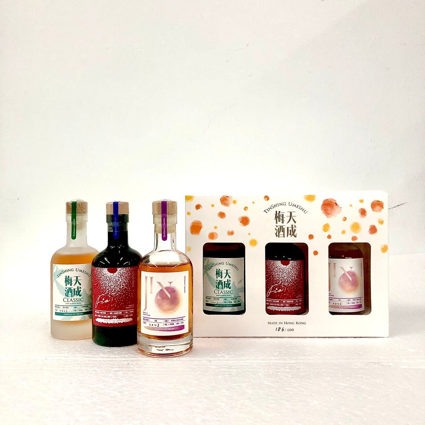 Tensei plum wine 100ml TRIO TASTING BOXSET