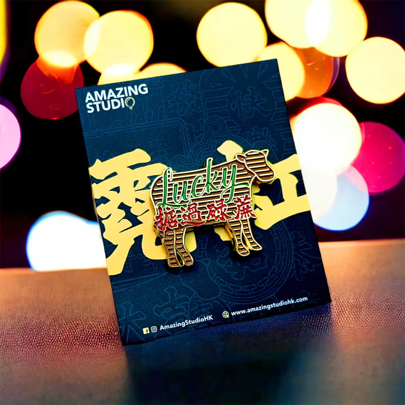 【港式霓虹】 金屬徽章