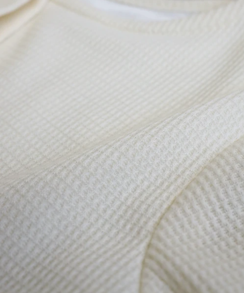 指套泡泡袖連身衫