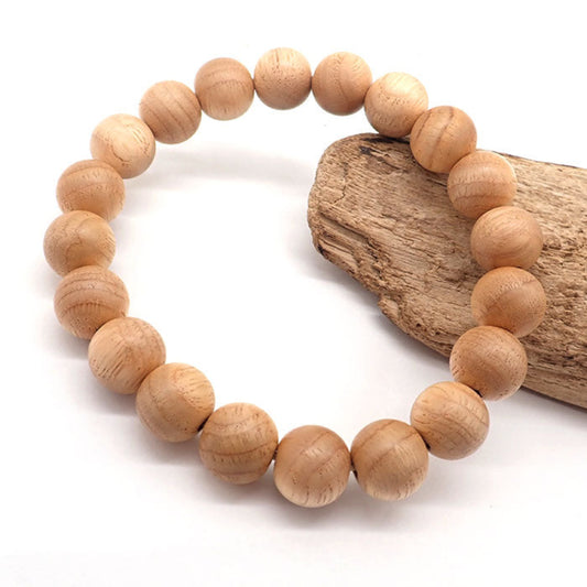 日本銘木 文殊樫珠鍊-10mm