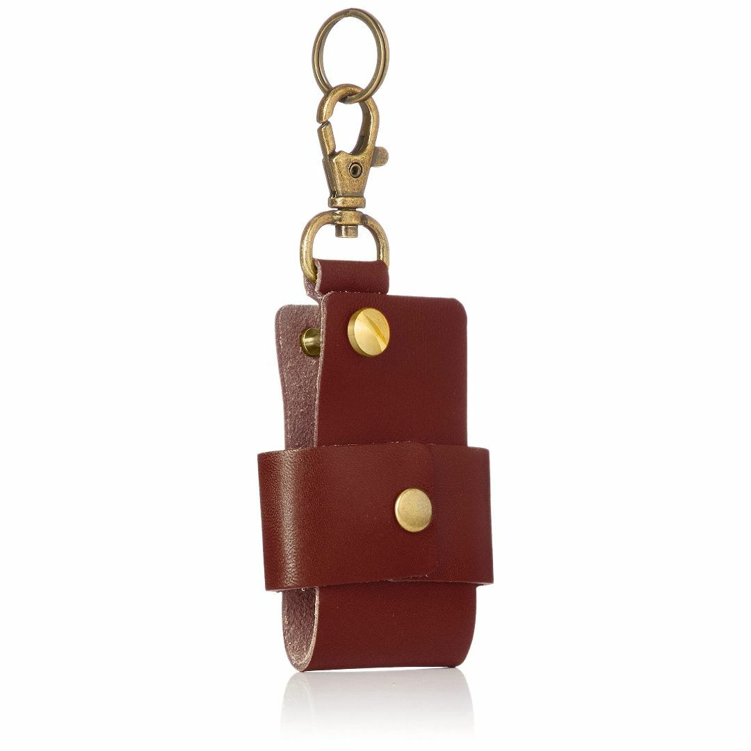 栃木Leather 天然皮革闊身車匙短夾