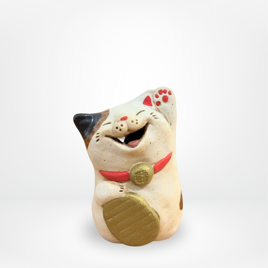 新 招財白貓 (左手)