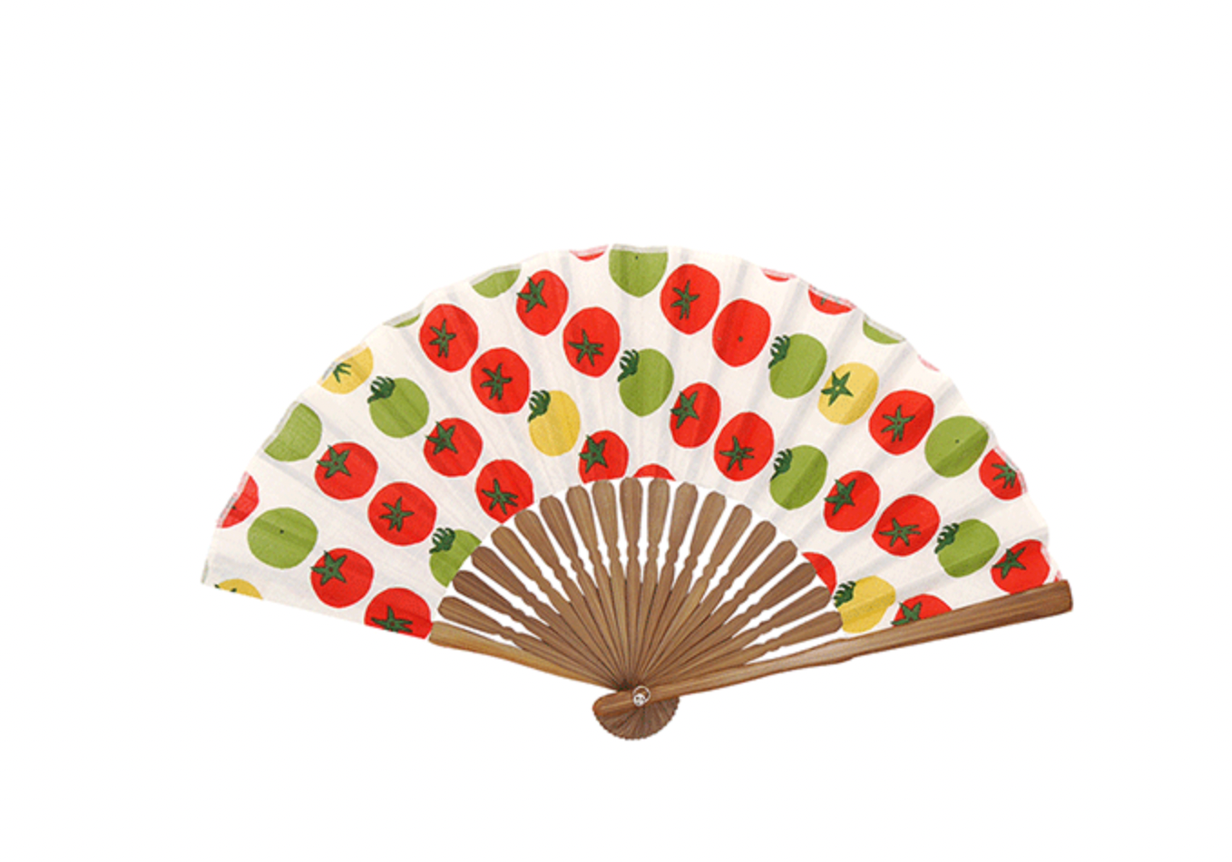 濱文様 日本手拭棉布褶扇