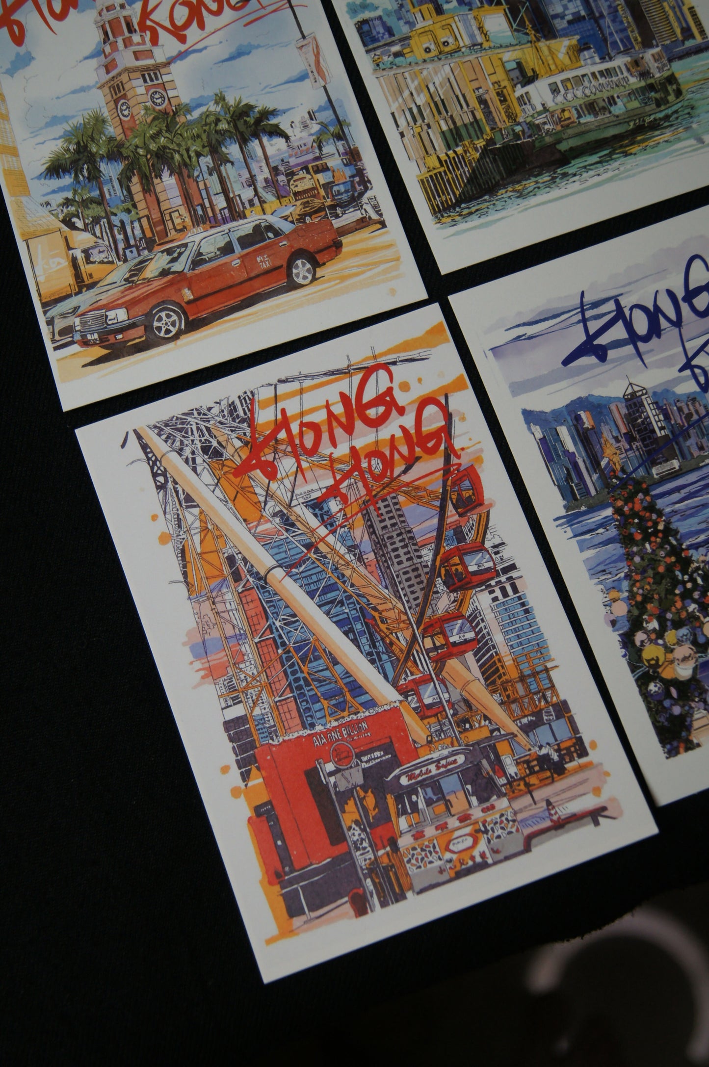 AIA Ferris Wheel Postcard (AIA富豪雪糕)