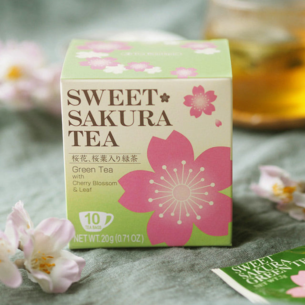 Salted Sakura Green Tea Bags (10pcs)
