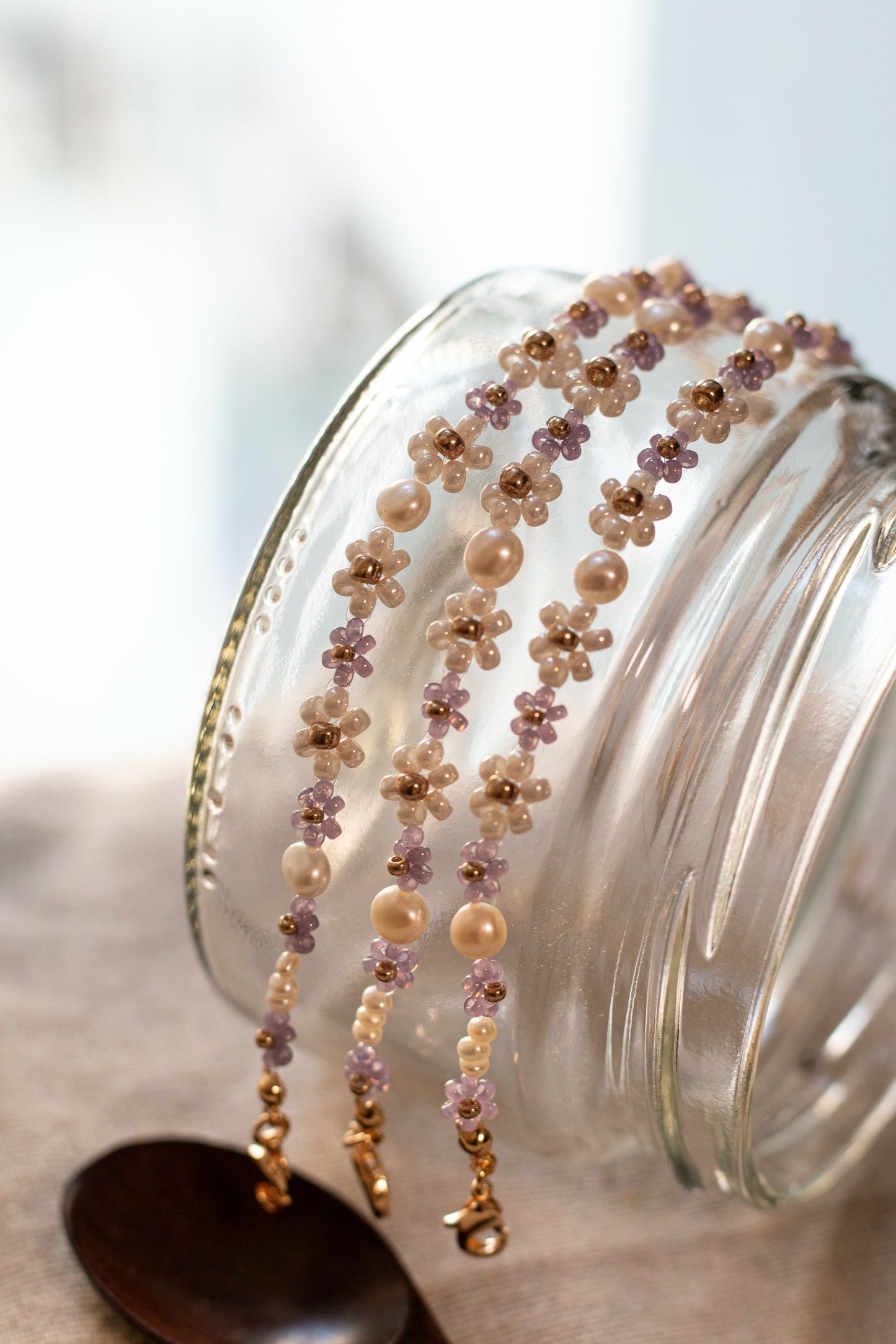 荳蔻年華 Age of Blossoms | 手鏈 Bracelet|薰衣草紫 Lavender