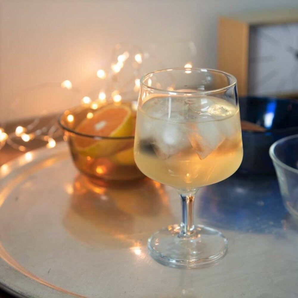 Italian short-handled wine glass