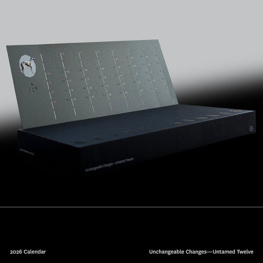 2026 Unchangeable Changes - Untamed Twelve Calendar