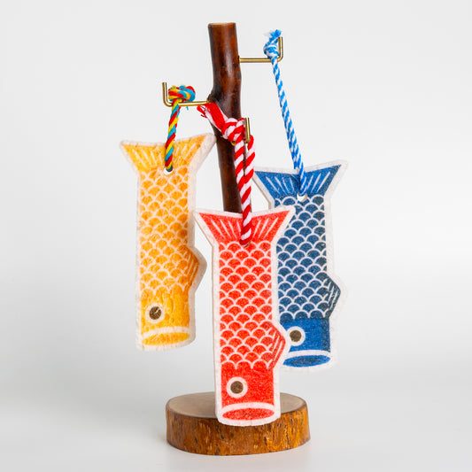 Leaffy植物纖維海綿 Izumiko 鯉幟