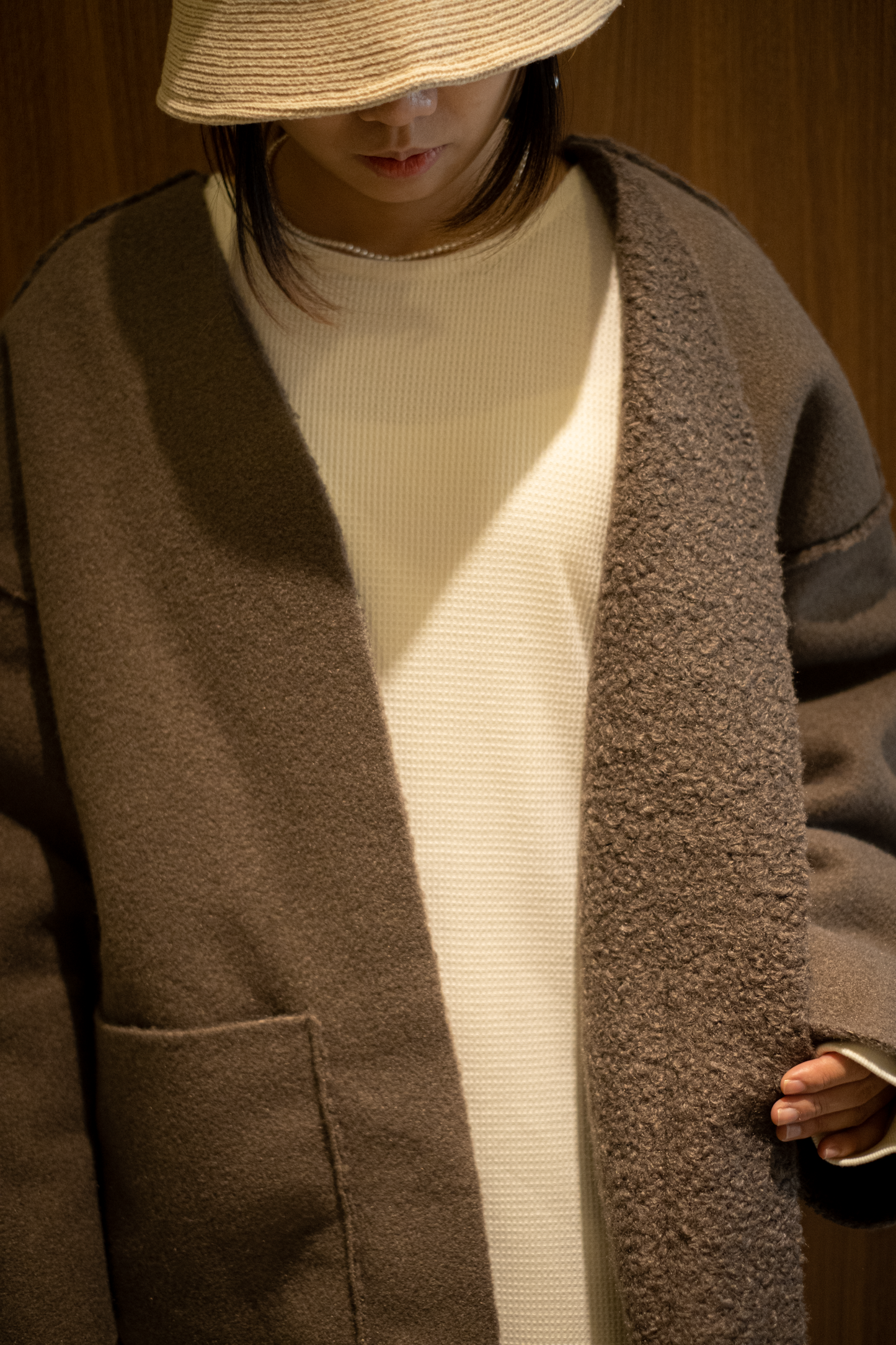 高領防靜電針織衫