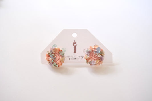 Auzik彩幻小顆粒耳針/夾