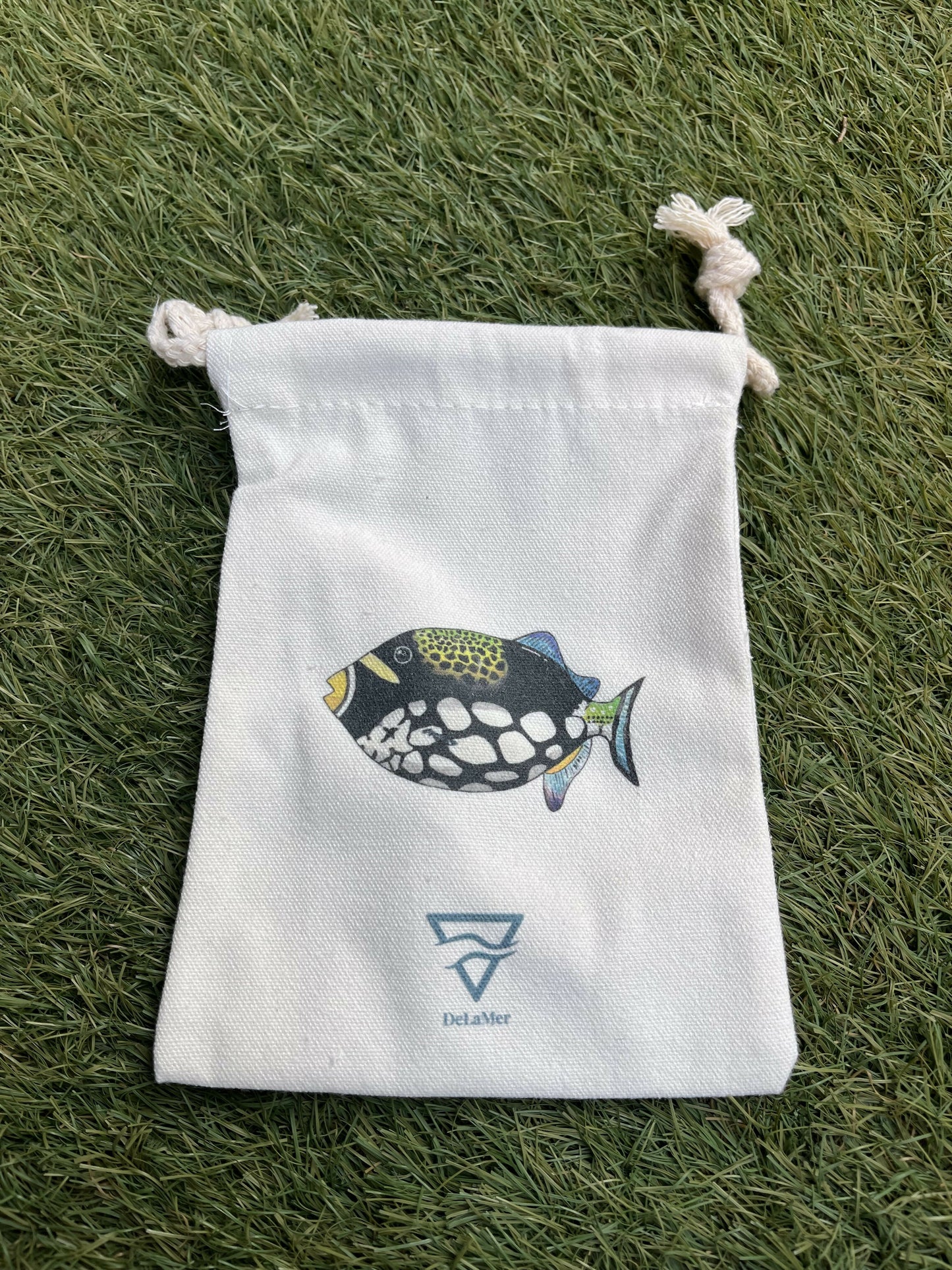 Mini Totebag - Crown fish