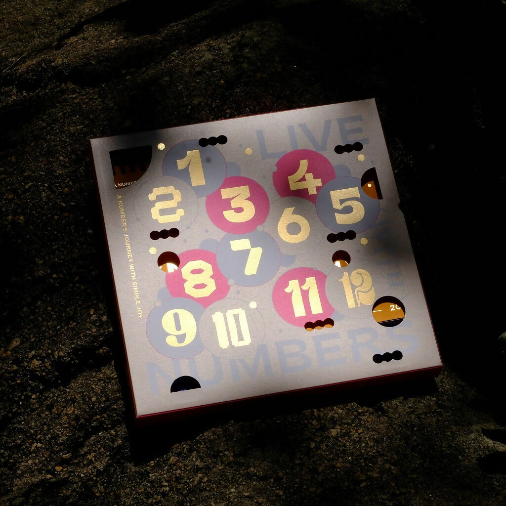2027 Calendar - Live with Numbers (Vulcan Green)