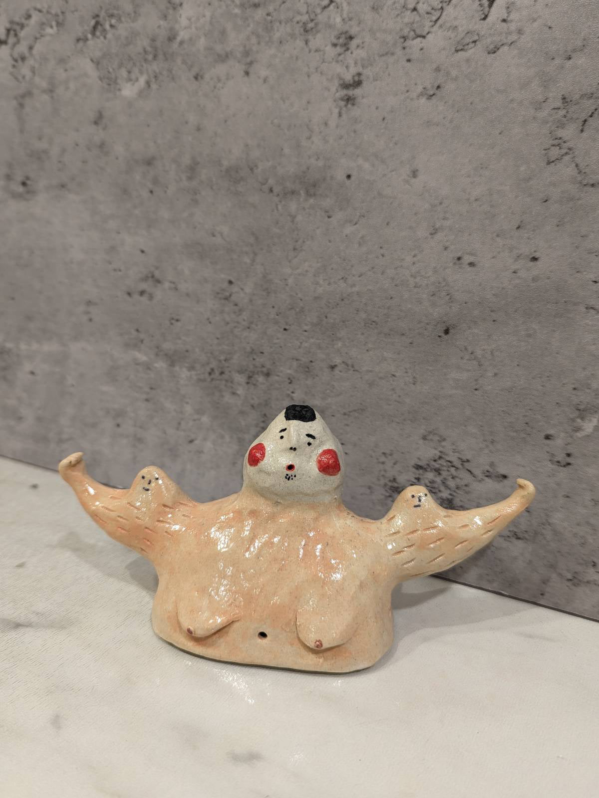 瓷器公仔-肌⾁⼤使(⼤)