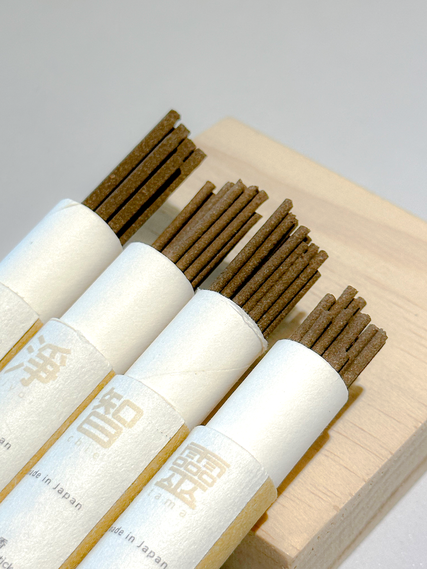 "Smart" Japanese-made incense sticks