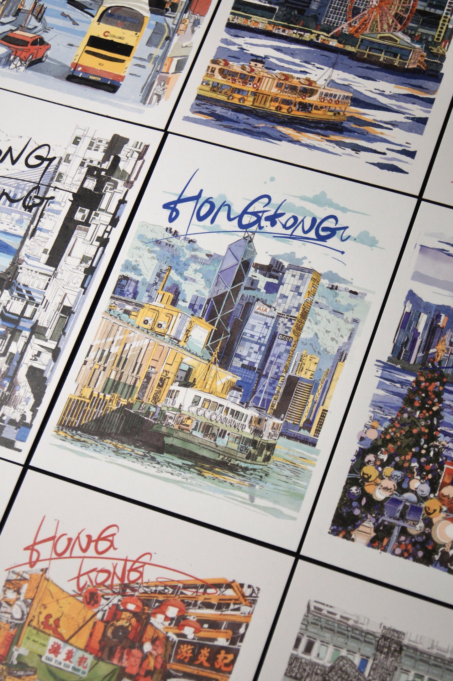 The Star Ferry Postcard (天星小輪)
