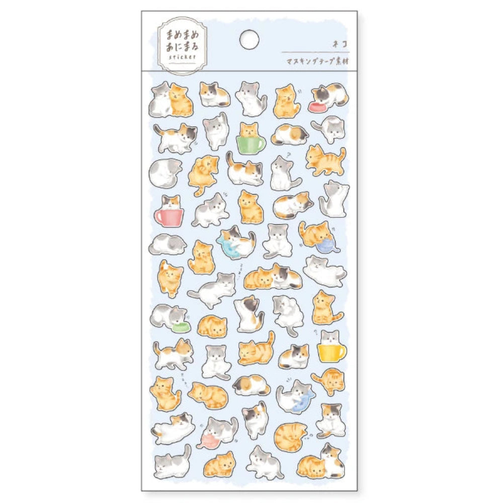 Mame Mame 小巧動物系列貼紙