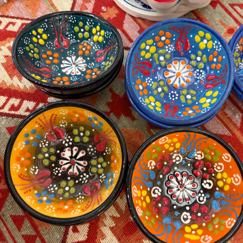 Turkish Handmade Ceramic Bowl (XS)
