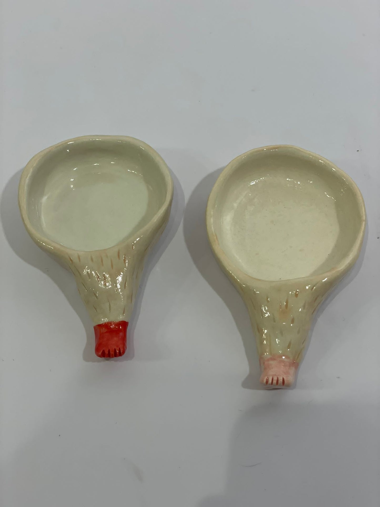 Porcelain plate-sauce chopstick holder legs