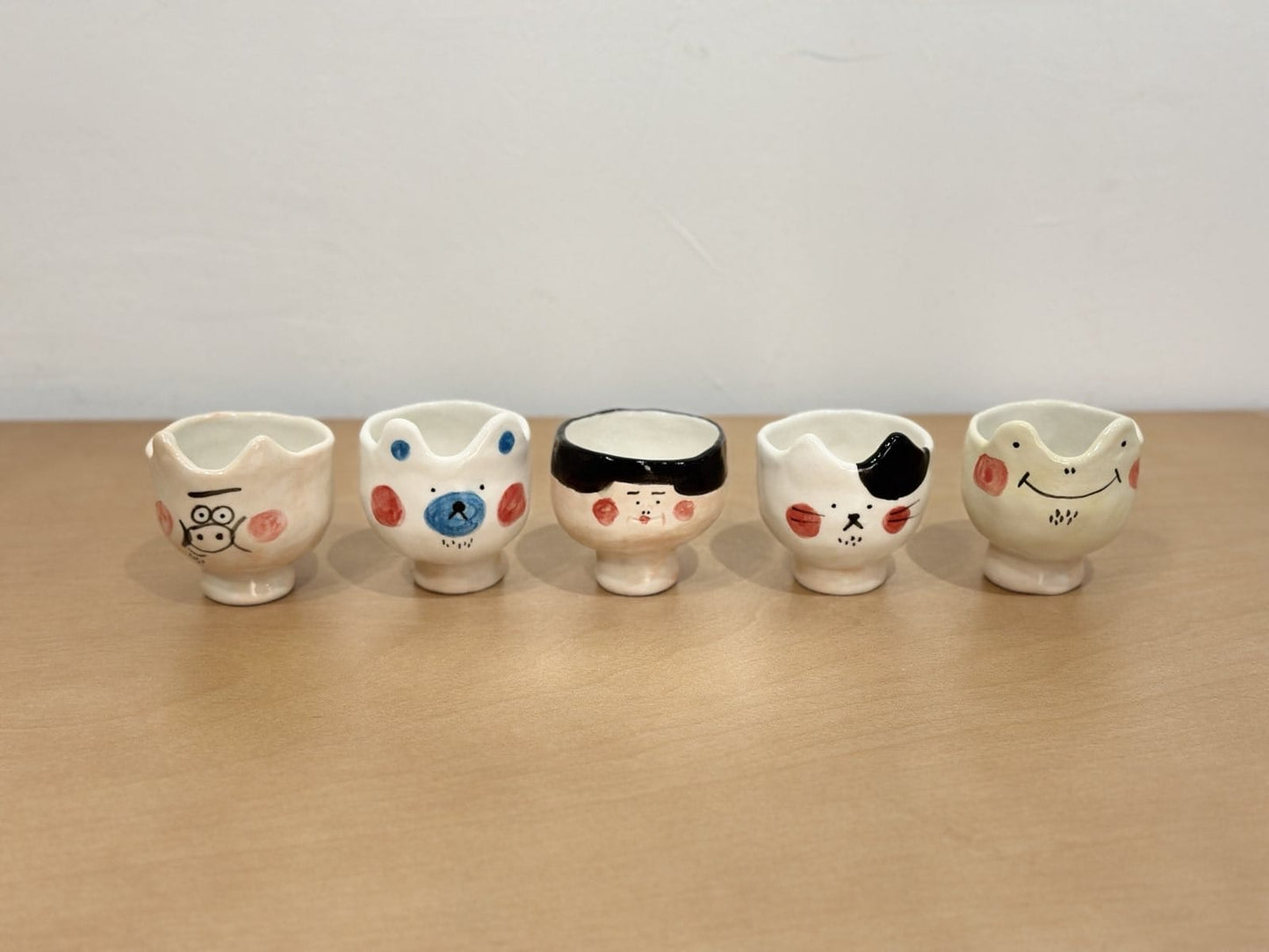Porcelain cup-Toutou small wine glass