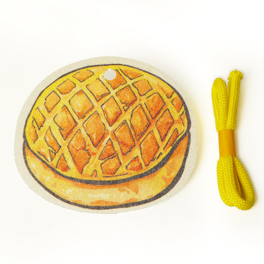 Leaffy植物纖維海綿 大茶飯菠蘿包