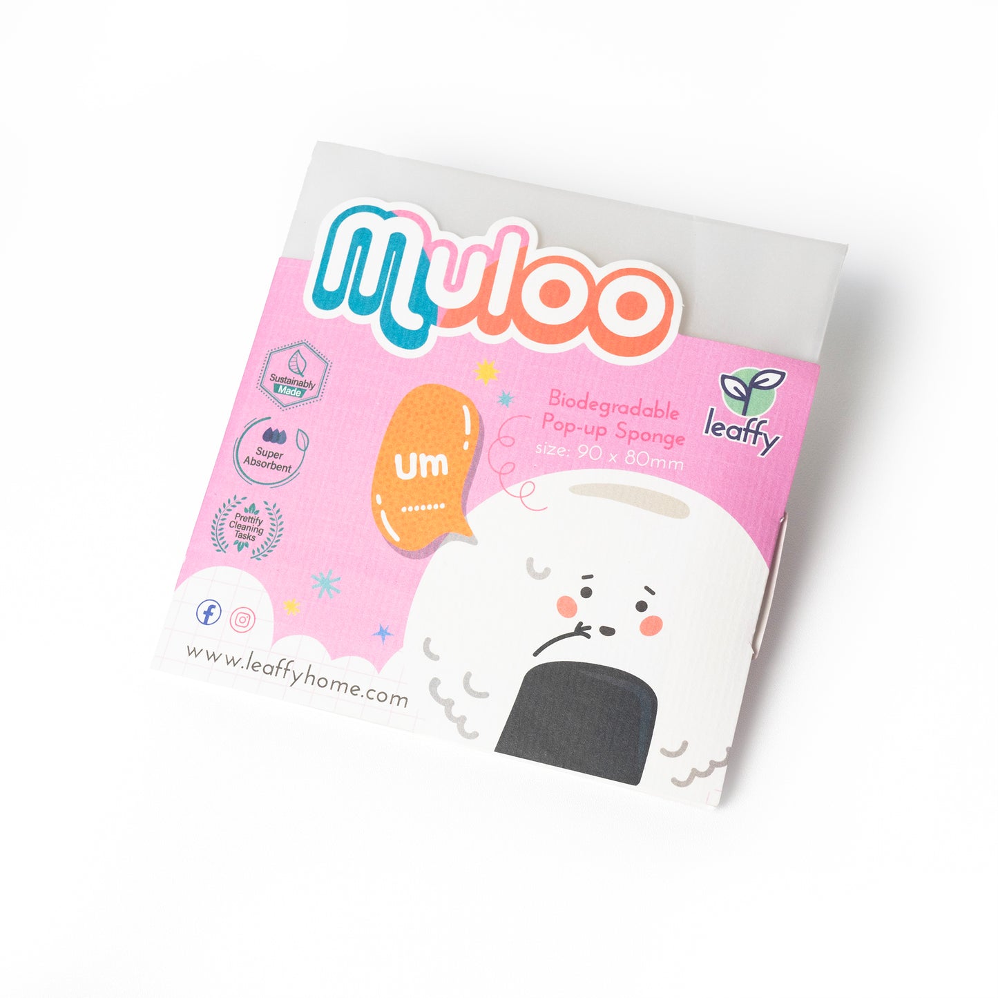 Leaffy植物纖維海綿 Muloo hello