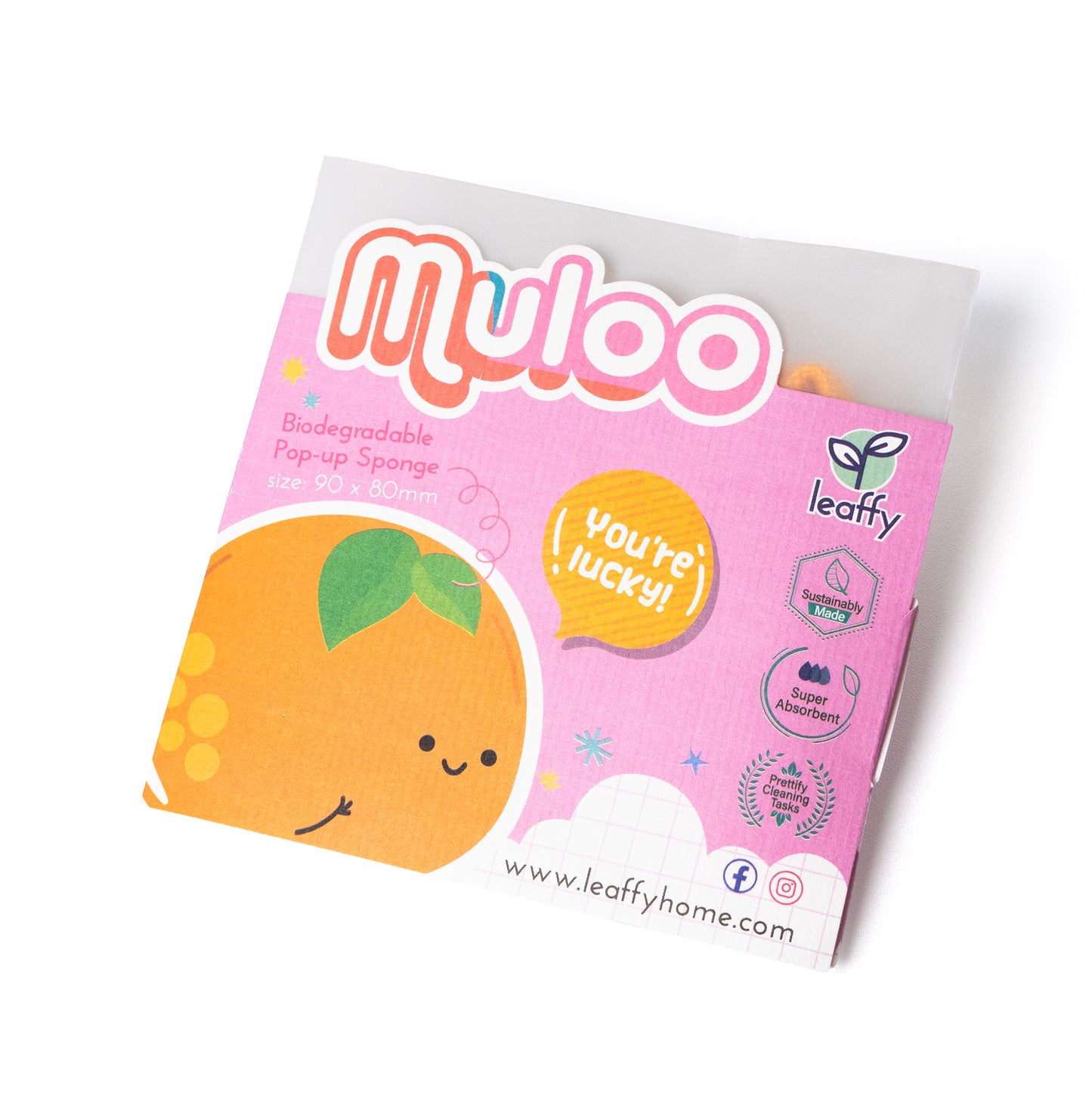 Leaffy植物纖維海綿 Muloo hello